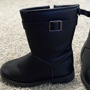Black boots, size 10, from Carters